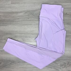 Xersion Quick-Dri Lilac 7/8 Women's Ankle Yoga Workout Leggings (S)